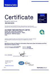 ISO 9001:2015 Certification