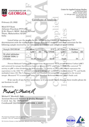 USDA BioPreferred® Program Certification